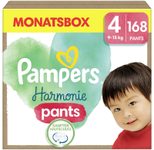 Pampers® Windeln Harmonie™ Größe 4 168ST für Babys und Kleinkinder (4-18 Monate)