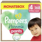 Pampers® Windeln Harmonie™ Größe 4 168ST für Babys und Kleinkinder (4-18 Monate)