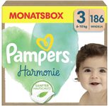 Pampers® Windeln Harmonie Größe 3 186ST für Babys und Kleinkinder (4-18 Monate)