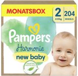 Pampers® Windeln Harmonie Größe 2 204ST für Neugeborene (0-3 Monate)