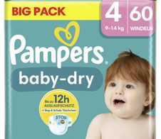 Pampers® Windeln Baby Dry Größe 4 70ST für Babys und Kleinkinder (4-18 Monate)