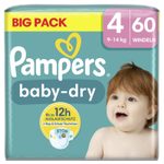 Pampers® Windeln Baby Dry Größe 4 70ST für Babys und Kleinkinder (4-18 Monate)