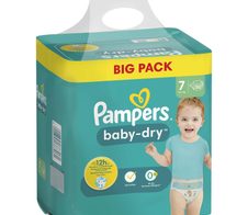 Pampers® Windeln Baby Dry Größe 7 50ST für Kids und Teens (4-12 Jahre)