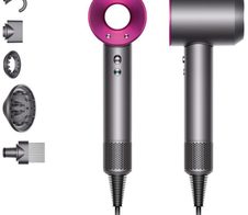 DYSON Supersonic HD07 Haartrockner, Anthrazit/Fuchsia