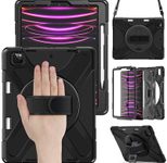 eSTUFF CHICAGO Full Body Defender Case für das iPad Pro 13" (2024) - Black