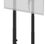 iiyama MD-CAR2031-B1 Elektrisches Pylonensystem auf Rädern mit zwei Säulen