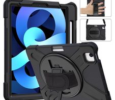 eSTUFF CHICAGO Full Body Defender Case für das iPad Air 11" (2024 & 2025) - Black