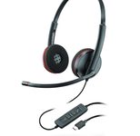 Poly Blackwire C3220 Stereo Headset On-Ear
