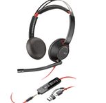 Poly Blackwire 5220 Stereo Headset On-Ear