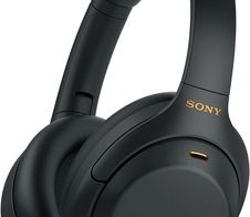 Sony WH-1000XM4 BT-Kopfhörer, Schwarz