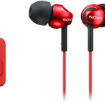 Sony MDR-EX110AP In-Ear Kopfhörer, Rot
