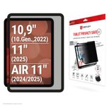 DISPLEX Privacy Safe Blickschutzfilter für iPad 10,9'' (10. Gen.) / 11" (11. Gen.)  / Air 11'' (2024/2025)