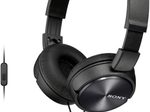 Sony MDR-ZX310AP Kopfhörer, Schwarz