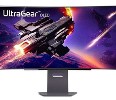 LG 45GS95QX-B TFT-Monitor 113cm (44,5 Zoll), Grau