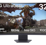 LG  32GS60QX-B TFT Curved Monitor 80cm (31,5 Zoll), Schwarz
