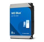 WD Blue™ interne Festplatte - 8 TB, 256 MB