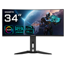 GIGABYTE MO34WQC WQHD Curved Gaming Monitor 34" (86,3cm)