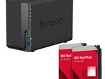 Synology DiskStation DS223 2 Einschübe NAS-Server Leergehäuse + 16TB WD Red SATA 3.5" HDD Festplatten (2x 8TB)