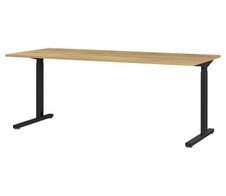 GERMANIA Schreibtisch 4253-582 Grandson-Eiche-Nb./Schwarz