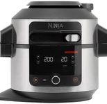 Ninja Foodi 11-in-1 SmartLid Multikocher OL550EU, silber/schwarz