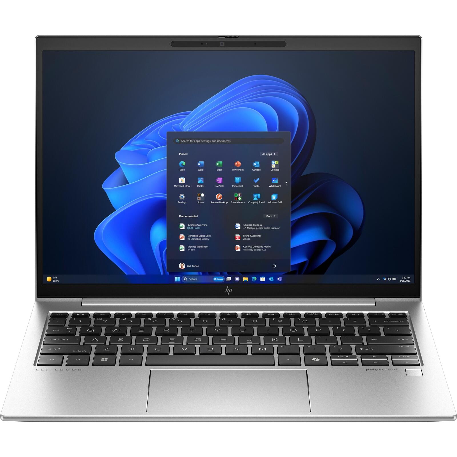 HP EliteBook 835 G11 AMD Ryzen™ 5 8540U Notebook 33,8 cm (13,3") video preview