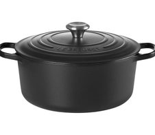 Le Creuset Bräter 22cm, mattschwarz