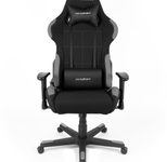 DXRacer Formula Serie OH-FD01-NG Gaming-Stuhl - Regular / L - EPU Kunstleder (wasserabweisend) - schwarz/grau