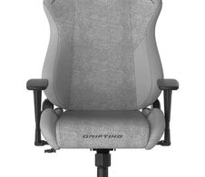 DXRacer Drifting Serie GC/LDC23FBC/G Gaming-Stuhl - Regular / L - wasserabweisender Stoff - grau
