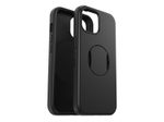 OtterBox OtterGrip Symmetry Series Hintere Abdeckung für Apple iPhone 13, 14, 15, 16e - schwarz