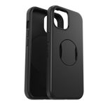 OtterBox OtterGrip Symmetry Series Hintere Abdeckung für Apple iPhone 13, 14, 15, 16e - schwarz