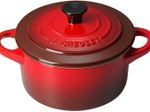 Le Creuset Mi­ni-Bräter 10cm, kirschrot