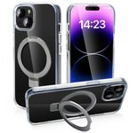 nevox StyleShell SHOCKFlex Stand für iPhone 14 - Transparent