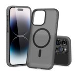 Nevox StyleShell Invisio für das iPhone 15 Pro Max mit MagSafe - Schwarz