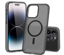 Nevox StyleShell Invisio für das iPhone 15 Pro mit MagSafe - Schwarz