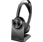 Poly Voyager Focus 2 USB-C Stereo-Headset mit Ladestation