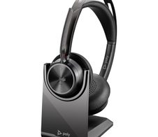 Poly Voyager Focus 2 USB-C Stereo-Headset mit Ladestation