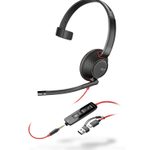 Poly Blackwire 5210 Mono Headset On-Ear