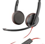 Poly Blackwire 3225 Stereo Headset