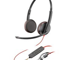 Poly Blackwire 3225 Stereo Headset