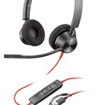 Poly Blackwire 3320 Stereo Headset