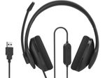 hama HS-USB300 V2 USB-Headset schwarz
