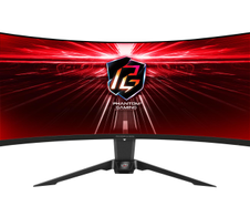 ASRock Phantom PG34WQ15R2B Curved Gamging-Monitor 86,3cm (34 Zoll)
