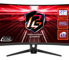 ASRock Phantom PG27F15RS1A Curved Gaming-Monitor 68,5cm (27 Zoll)