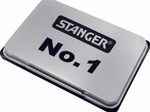 STANGER Stempelkissen No 1, 125,0 x 80,0 mm, schwarz