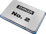 STANGER Stempelkissen No 2, 108,0 x 70,0 mm, blau