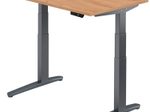 HAMMERBACHER XBHM12 höhenverstellbarer Schreibtisch 65,0 - 130,0 cm - elektrisch asteiche / grafit