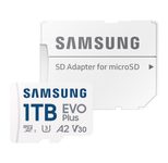 Samsung microSD EVO Plus (2024) mit SD-Adapter, 1 TB