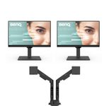 2x BenQ Monitor GW2490T 60,5 cm (24 Zoll) + BenQ Ergo Arm BDH01