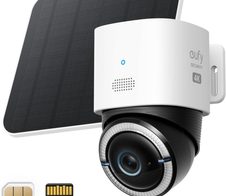eufy 4G LTE Überwachungskamera mit WLAN, 4K UHD