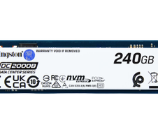Kingston DC2000B PCIe 4.0 NVMe M.2 SSD - 240GB